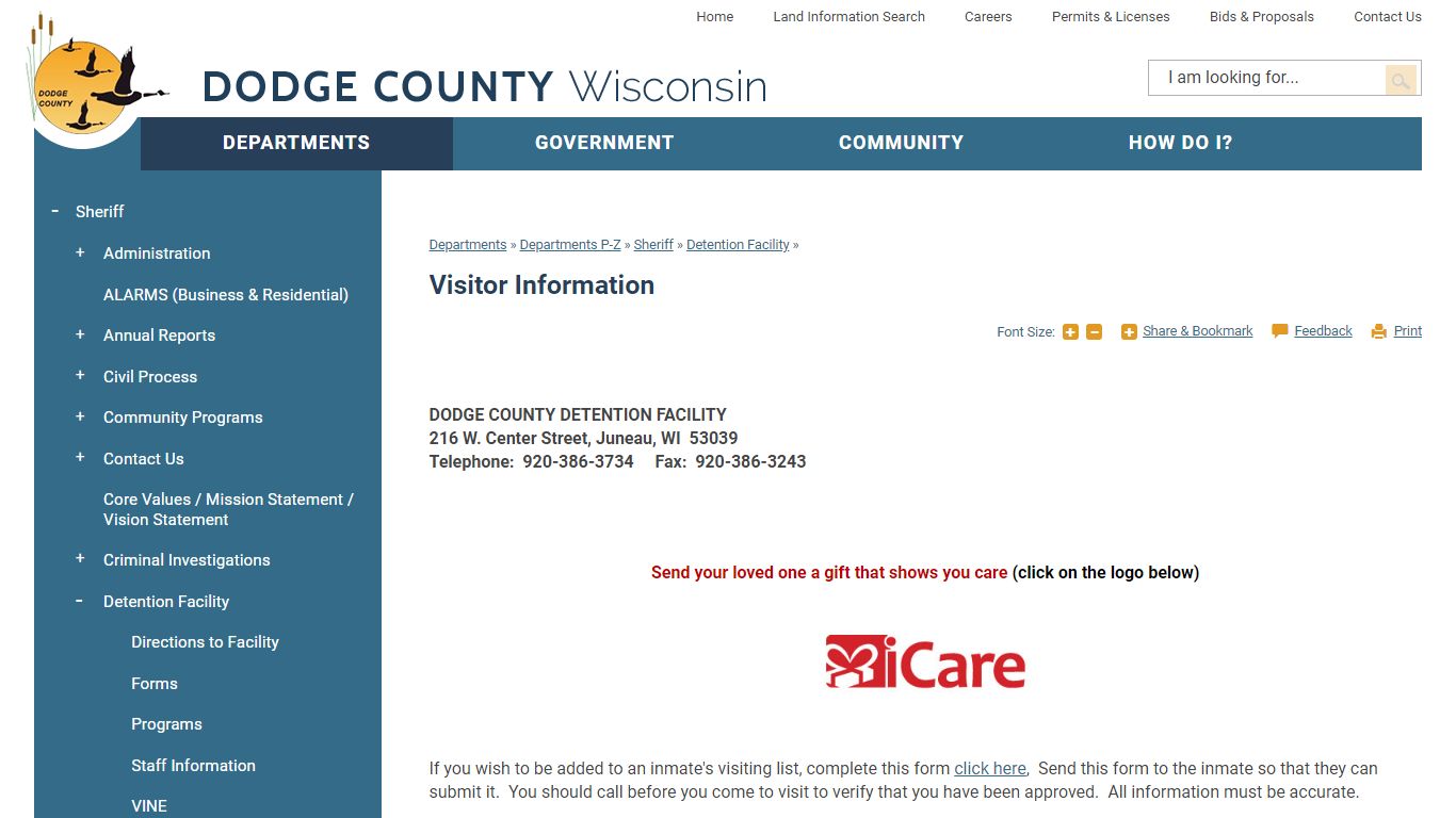 Visitor Information | Dodge County, WI